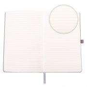 Бизнес-блокнот А5 FLIPPY, формат А5, в линейку Серый