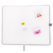 Бизнес-блокнот А5 FLIPPY, формат А5, в линейку Серый