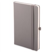 Бизнес-блокнот А5 FLIPPY, формат А5, в линейку Серый