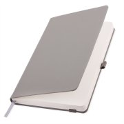 Бизнес-блокнот А5 FLIPPY, формат А5, в линейку Серый