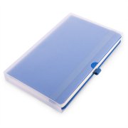 Бизнес-блокнот А5 FLIPPY, формат А5, в линейку Синий