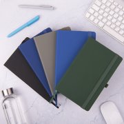 Бизнес-блокнот А5 FLIPPY, формат А5, в линейку Синий