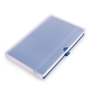 Бизнес-блокнот А5 FLIPPY, формат А5, в линейку Темно-синий