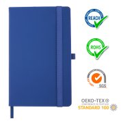 Бизнес-блокнот А5 FLIPPY, формат А5, в линейку Темно-синий