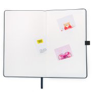 Бизнес-блокнот А5 FLIPPY, формат А5, в линейку Черный