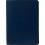 Ежедневник Nebraska Flex, недатированный, синий с серебром