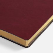 Ежедневник Nebraska Flex, недатированный, бордовый с золотистым арт. 22008.50