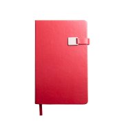 Ежедневник недатированный Spirit , формат А5, в линейку Красный