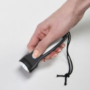 THELIX Фонарик LED  карманный, ультратонкий, пластик, черный Черный