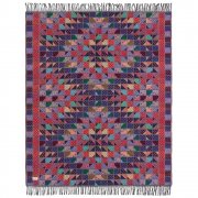 Плед Illinois, бордовый