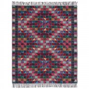 Плед Illinois, бордовый