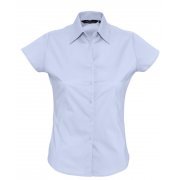 Рубашка женская с коротким рукавом EXCESS, голубая