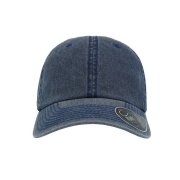 Бейсболка винтажная DIGG, 6 клиньев, металлическая застежка Темно-синий