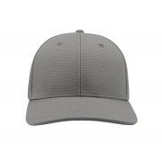 Бейсболка DYE FREE, 6 клиньев, пластиковая застежка серый
