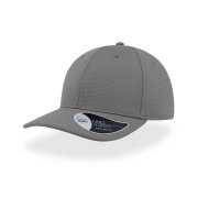 Бейсболка DYE FREE, 6 клиньев, пластиковая застежка серый
