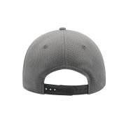 Бейсболка DYE FREE, 6 клиньев, пластиковая застежка серый