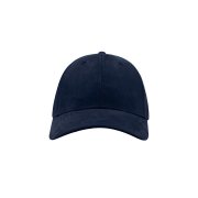 Бейсболка FAM, 6 клиньев, металлическая застежка Темно-синий