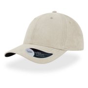 Бейсболка FAM, 6 клиньев, металлическая застежка Бежевый