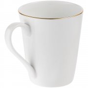 Кружка Mansion Select, белая с золотистой отводкой арт. 13774.00 Кружка Mansion Select, белая с золотистой отводкой арт. 13774.00