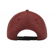 Бейсболка LOOP, 6 клиньев, пластиковая застежка Бордовый