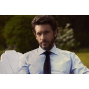 Рубашка мужская в полоску RENO, темно-синяя арт. 6561.40