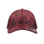 Бейсболка PHASE, 6 клиньев, пластиковая застежка бордовый