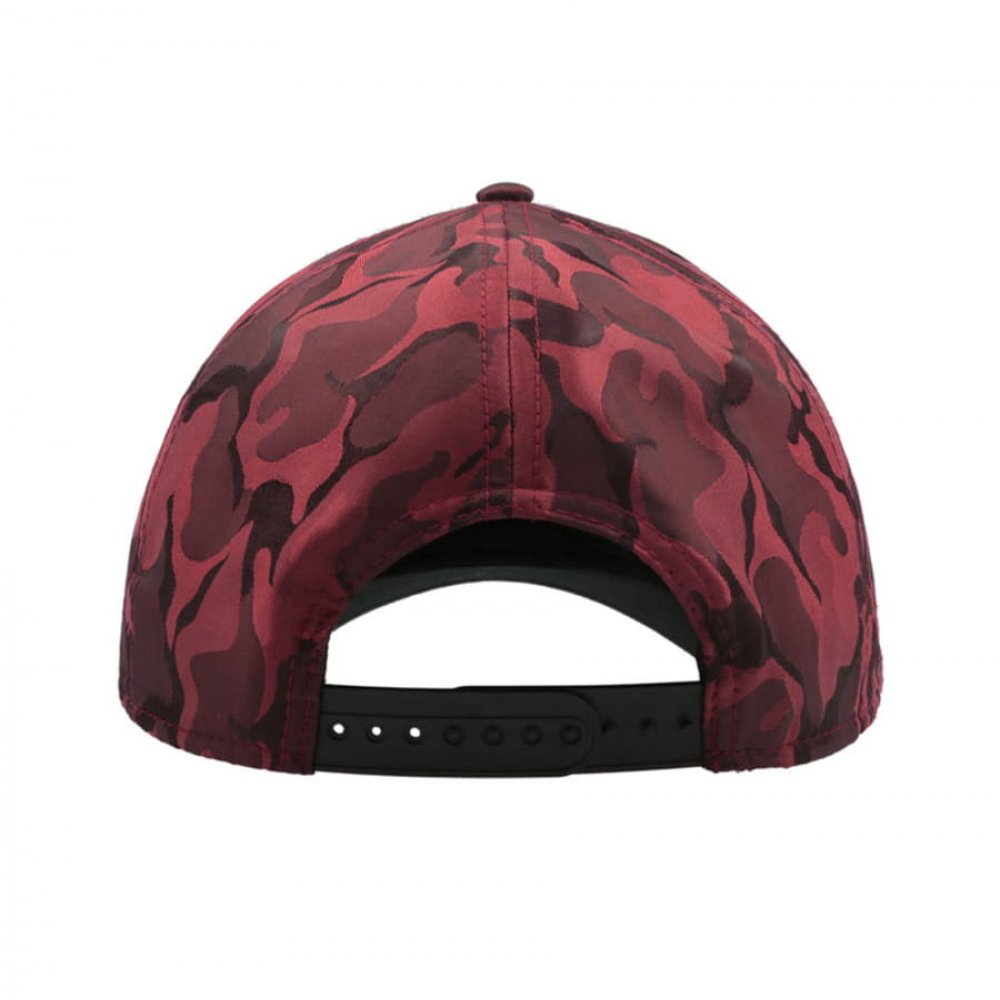 Бейсболка PHASE, 6 клиньев, пластиковая застежка бордовый арт. 25457.13 Бейсболка PHASE, 6 клиньев, пластиковая застежка бордовый арт. 25457.13