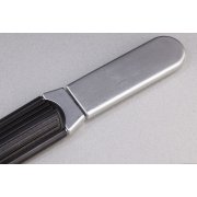 Расческа с зеркалом серебристый