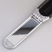 Расческа с зеркалом серебристый