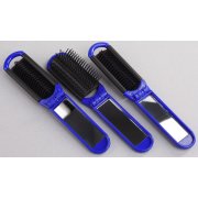 Расческа с зеркалом синий