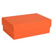 Коробка картонная, "COLOR" 11,5*6*17 см; оранжевый Оранжевый