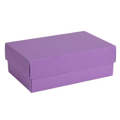 Коробка картонная, "COLOR" 11,5*6*17 см; фиолетовый Фиолетовый
