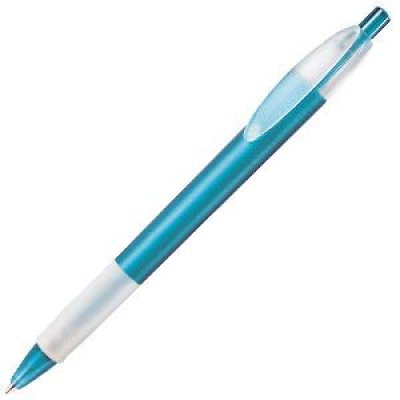 Ручка шариковая с грипом X-1 FROST GRIP Голубой арт. 214F/65