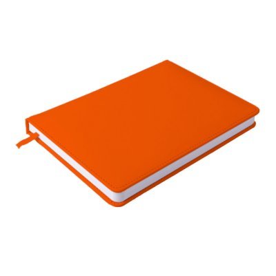 Ежедневник недатированный Anderson, формат А5,  в линейку Оранжевый