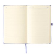 Ежедневник недатированный HAMILTON, A5, сиреневый, кремовый блок Фиолетовый