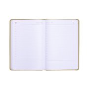 Ежедневник недатированный Campbell, формат А5, в линейку Бежевый