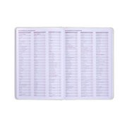 Ежедневник недатированный Campbell, формат А5, в линейку Белый