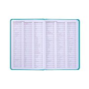 Ежедневник недатированный Campbell, формат А5, в линейку Голубой