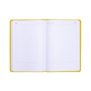 Ежедневник недатированный Campbell, формат А5, в линейку Жёлтый