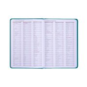 Ежедневник недатированный Campbell, формат А5, в линейку Синий