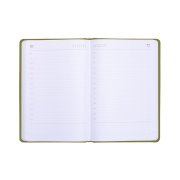 Ежедневник недатированный Campbell, формат А5, в линейку Зеленый