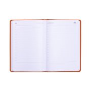 Ежедневник недатированный Campbell, формат А5, в линейку Оранжевый