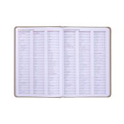 Ежедневник недатированный Campbell, формат А5, в линейку Коричневый