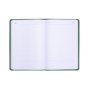 Ежедневник недатированный Campbell, формат А5, в линейку Зеленый