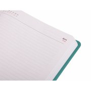 Ежедневник недатированный Duncan, формат А5, в линейку Голубой