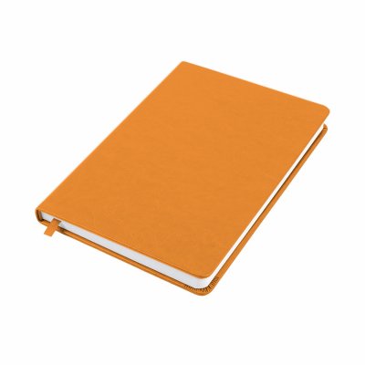 Ежедневник недатированный Duncan, формат А5,  в линейку Оранжевый