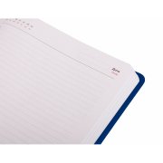 Ежедневник недатированный Duncan, формат А5, в линейку Синий