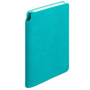 Ежедневник недатированный SALLY, A6, морская волна, кремовый блок в линейку Бирюзовый