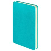 Ежедневник недатированный SALLY, A6, морская волна, кремовый блок в линейку Бирюзовый