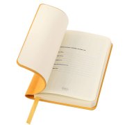 Ежедневник недатированный SALLY, A6, желтый, кремовый блок в линейку Жёлтый